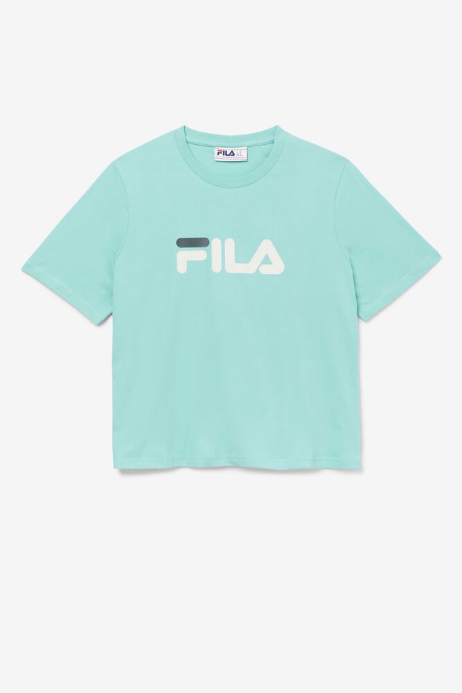 Fila T-Shirt Womens Blue - Miss Eagle - Philippines 5613492-TM